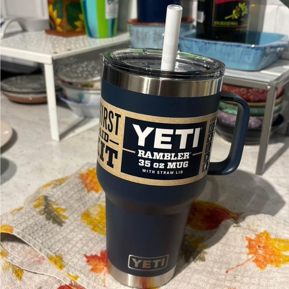 Brand new! YETI Rambler 35 oz Mug.